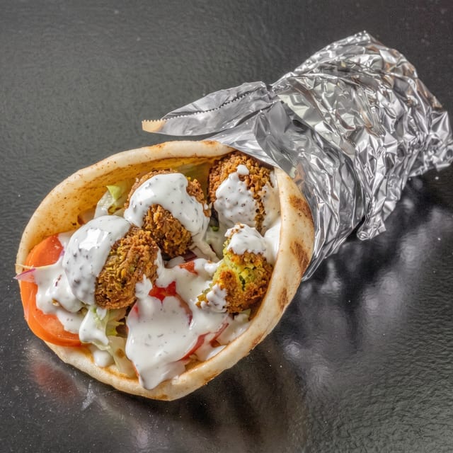 Falafel Gyro.