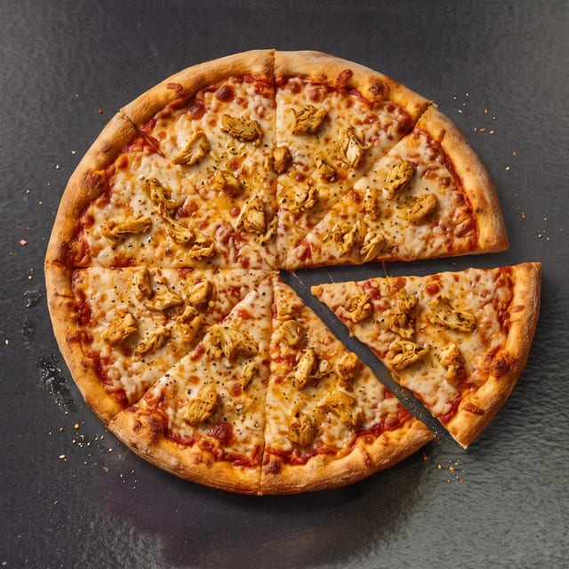 Chicken Pizza (L).