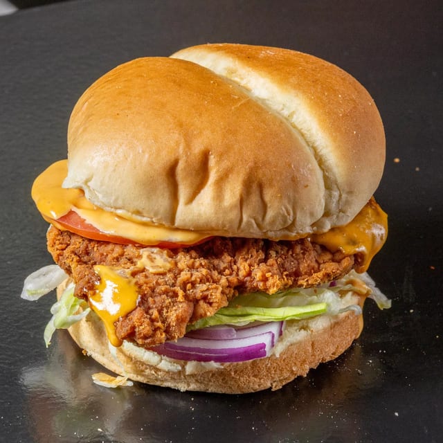 Zinger Spicy Chicken Sandwich.