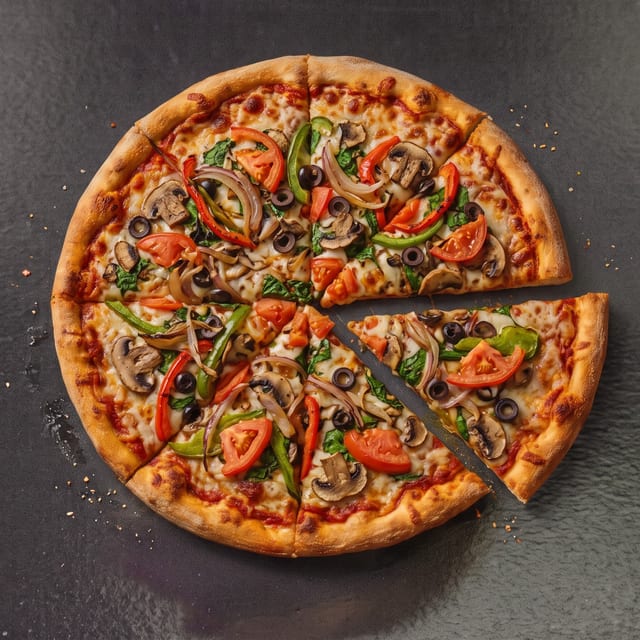 Veggie Lover Pizza (L).